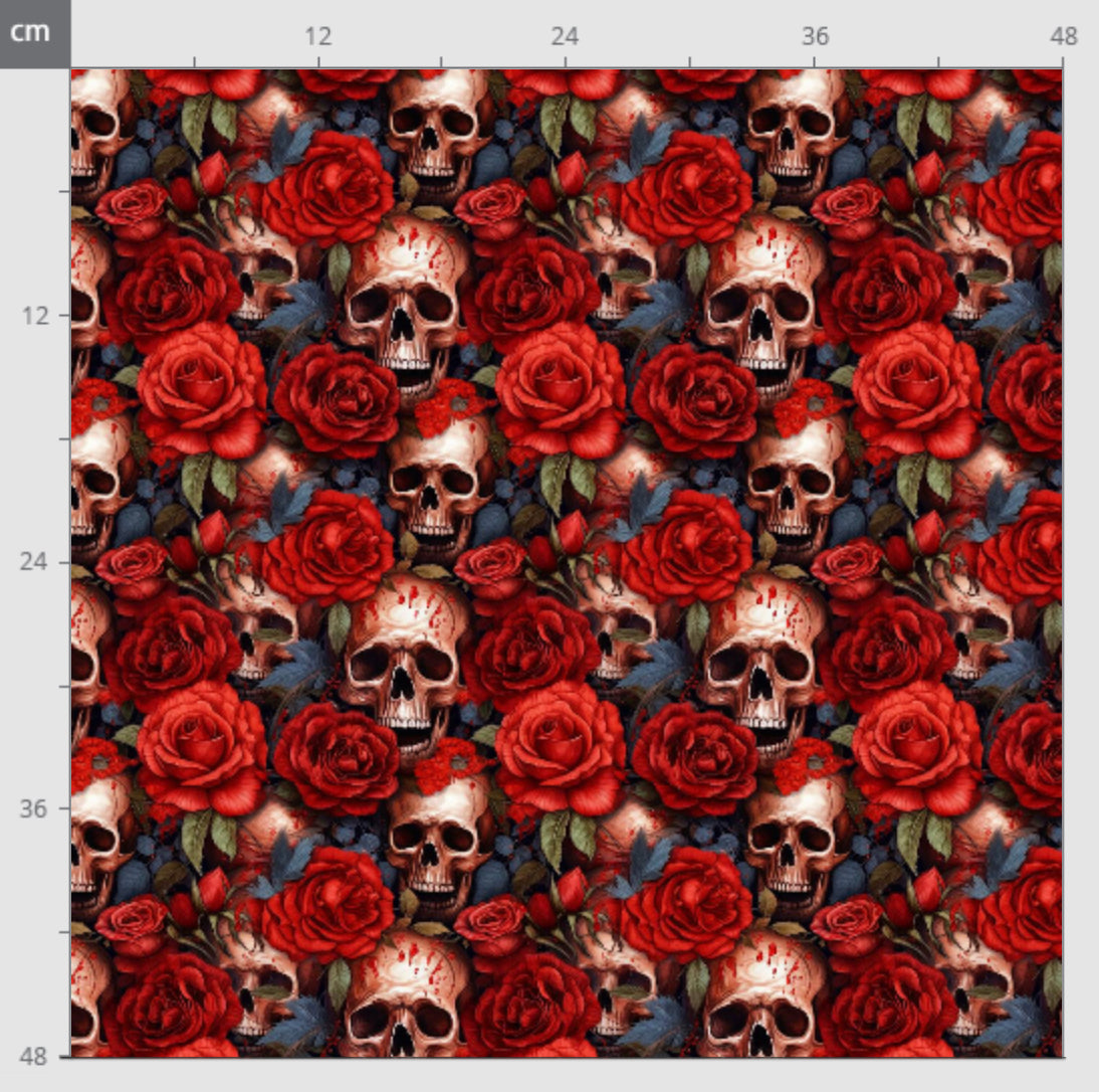 Rote Rosen 2.0 Totenkopf Halloween